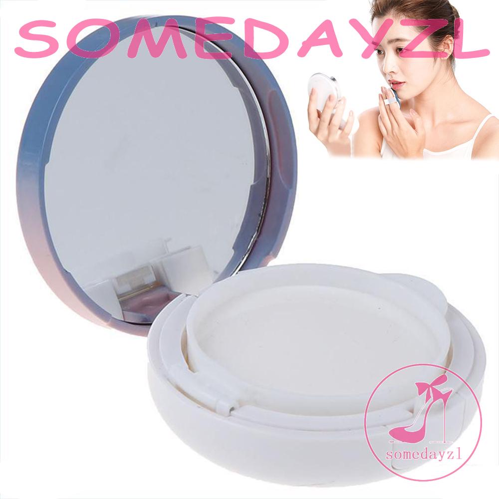 Hộp Rỗng Đựng Mút Trang Điểm Có Gương Trang Điểm Tiện Dụng DIY Ốp
