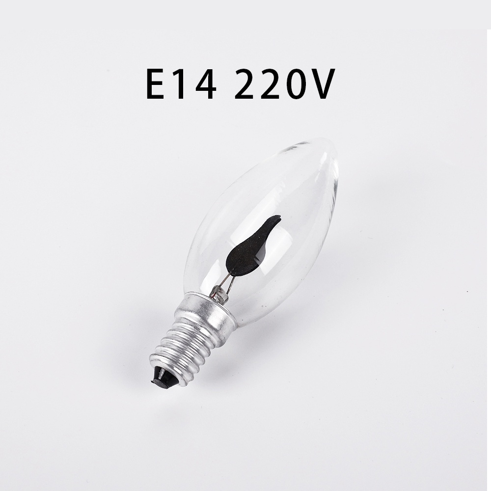 Bóng Đèn LED E14 E27 Hình Ngọn Lửa Phong Cách Cổ Điển