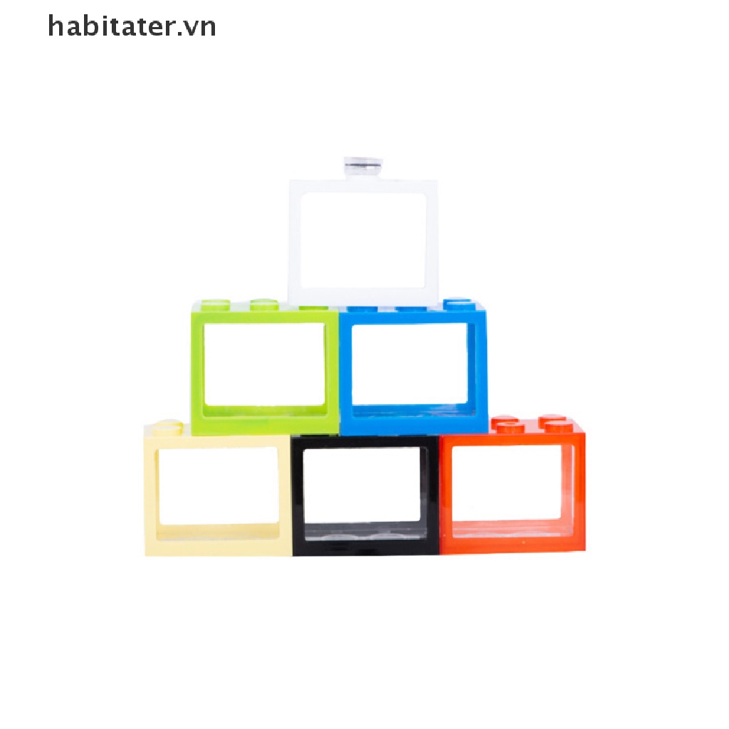 Cá Mini Bằng Acrylic Trong Suốt Nhiều Màu Độc Đáo Trang Trí Bể Cá