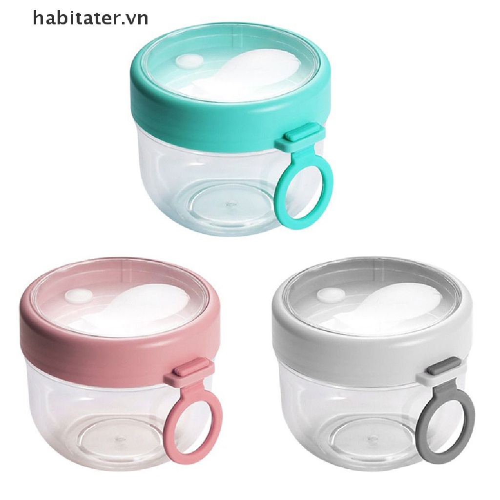 Hũ Đựng Gia Vị Chia Ngăn Kèm Nắp Và Muỗng Tiện Dụng