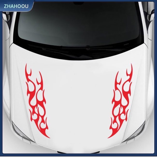 ☃Phụ Kiện Trang Trí Nhà Cửa Độc Đáo Sáng Tạo☃ Miếng Dán Trang Trí Xe Hơi Họa Tiết Ngọn Lửa D-1267