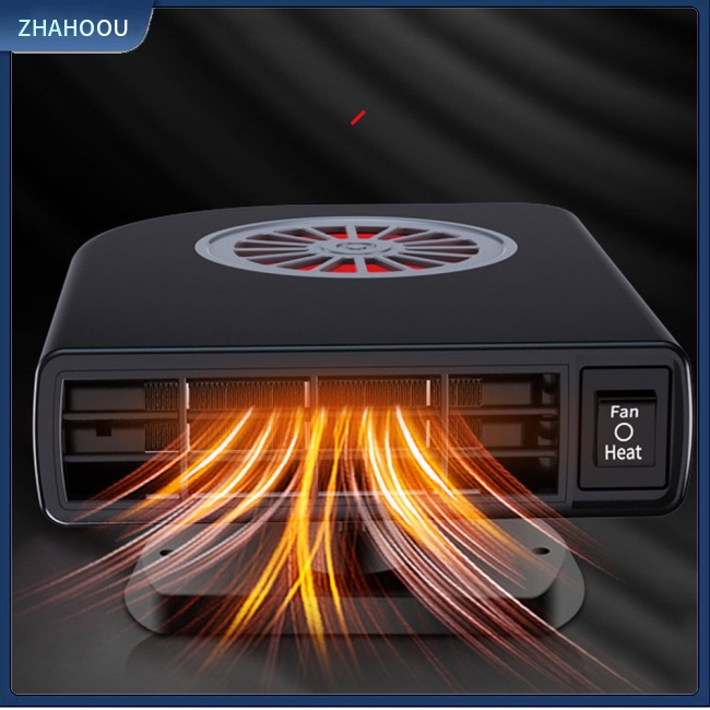 ☃Nhà Cửa☃ Thiết Bị Sưởi Ấm Điện Tử Xoay 360 Độ Cho Xe Hơi