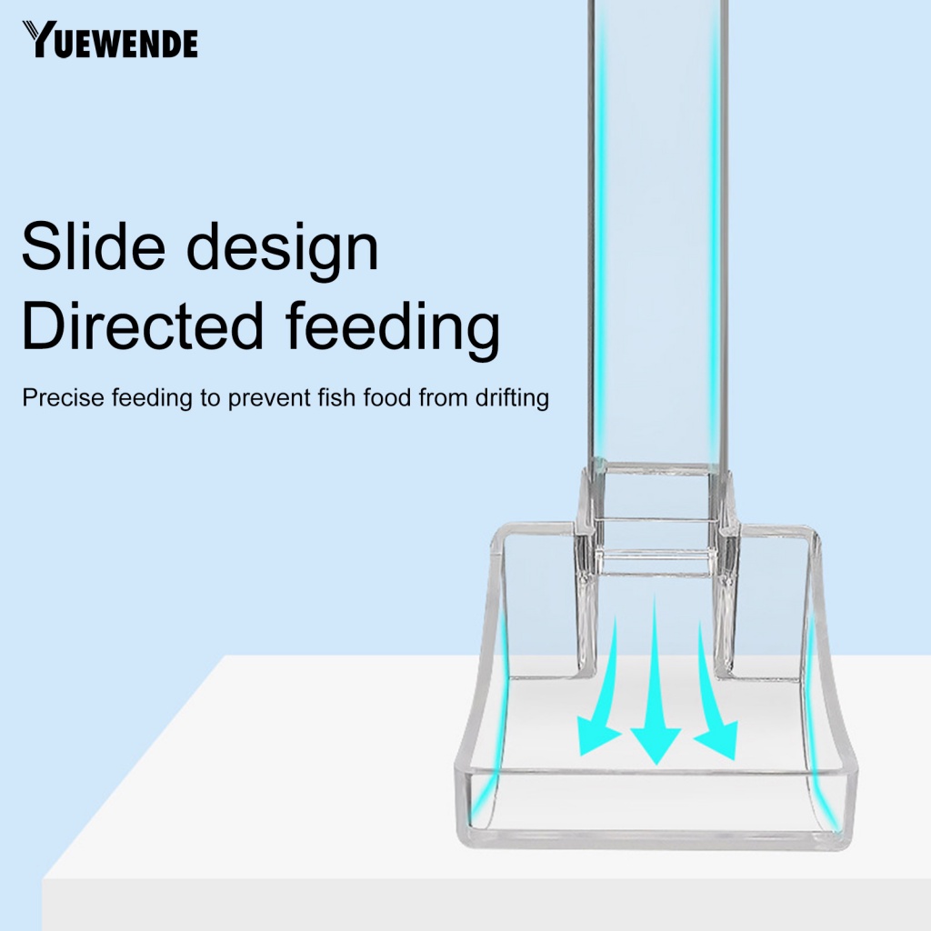 1 Bộ Dụng Cụ Cho Cá Ăn Trong Suốt Sức Chứa Lớn