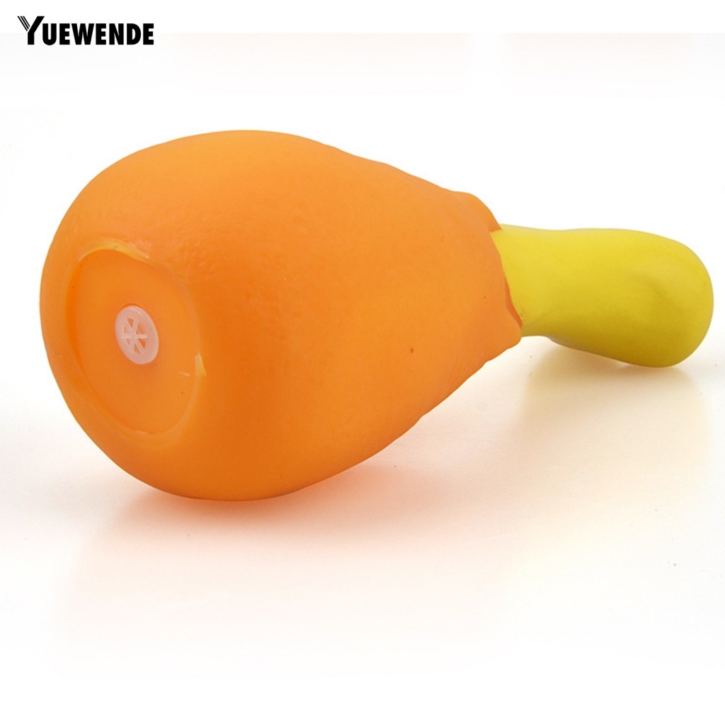 Đồ Chơi Hình Đùi Gà Bằng Cao Su PVC Cho Thú Cưng Gặm Răng