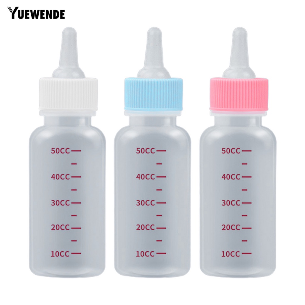 Bộ 6 Bình Sữa Bằng Silicone Cho Thú Cưng