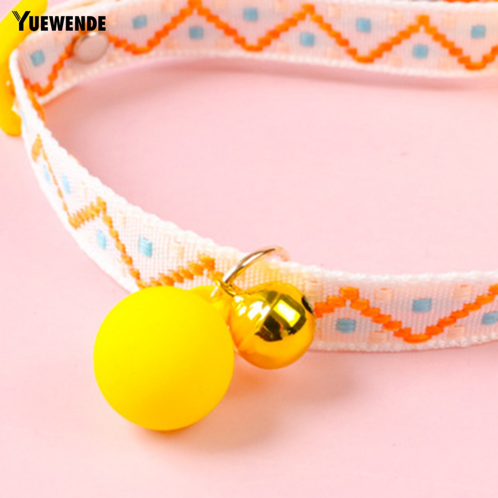 Vòng Cổ Thú Cưng Gắn Chuông Nhiều Màu Thời Trang