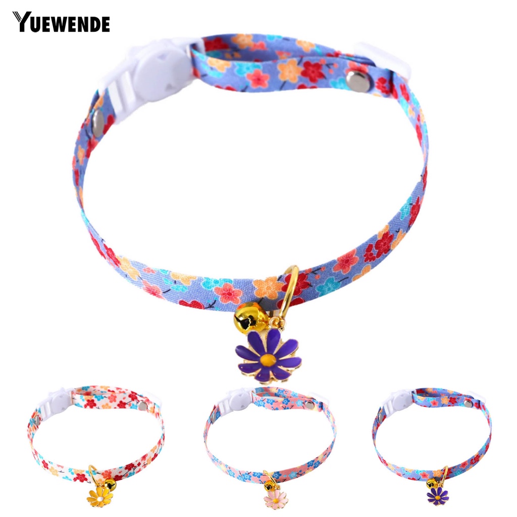 Ye.b Vòng Cổ Có Chuông Thoải Mái Phù Hợp Bốn Mùa Cho Thú Cưng