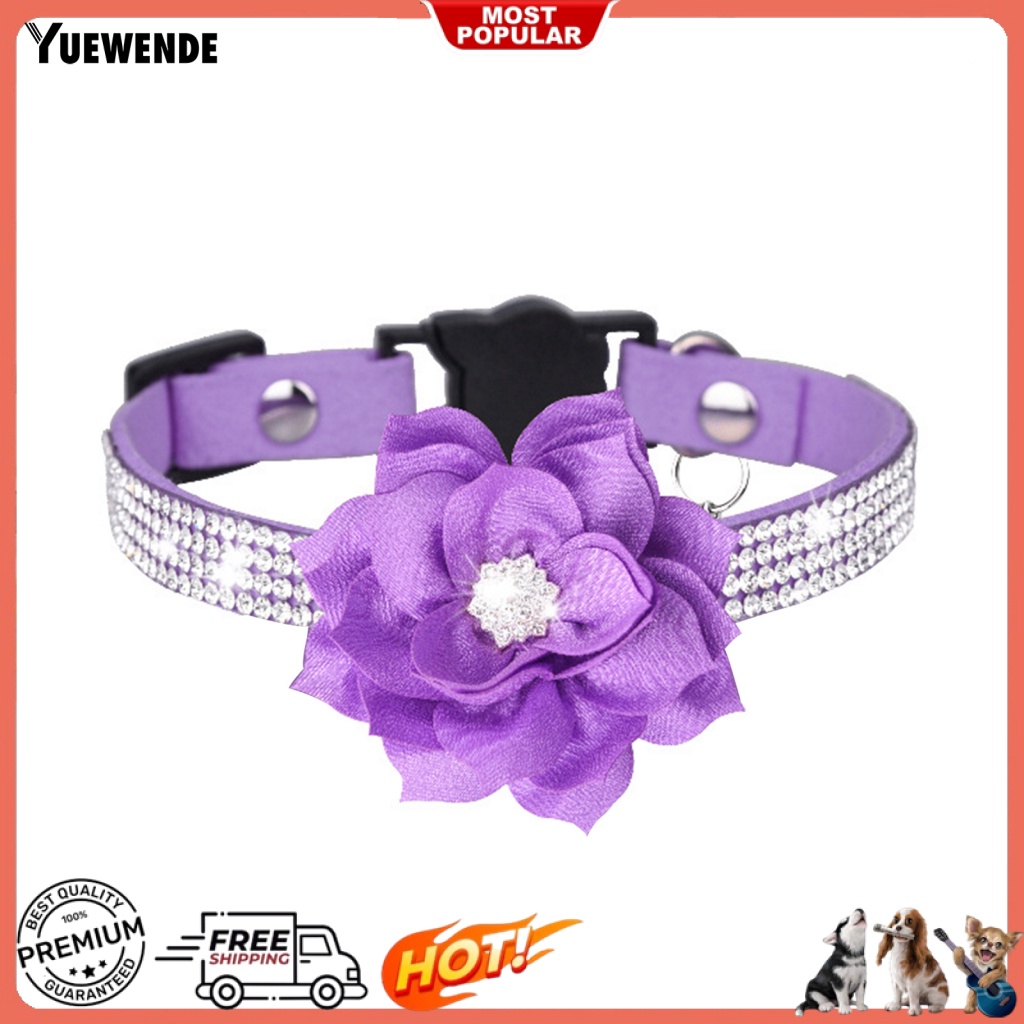 Vòng Cổ Mini Có Chuông Độ Co Giãn Cao Thời Trang Cho Thú Cưng