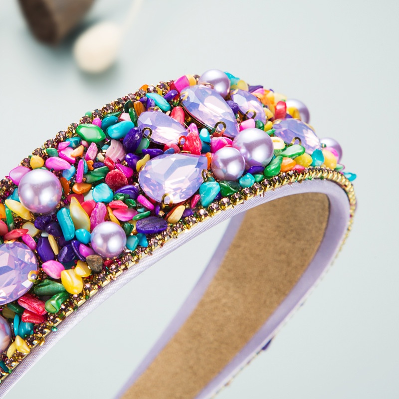 Băng Đô Cài Tóc Đính Hạt Ngọc Trai Dễ Thương Cho Nữ