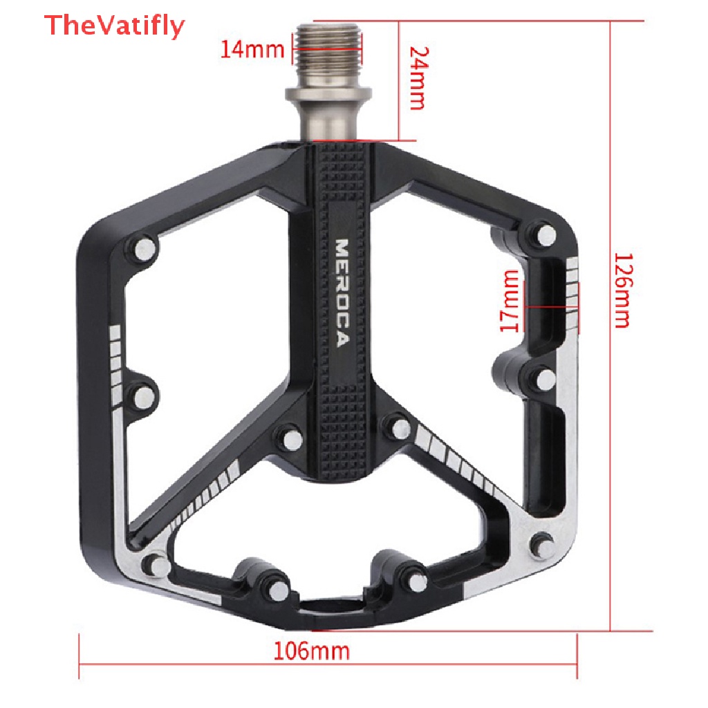 Bàn Đạp Xe Đạp Leo Núi Bằng Hợp Kim Chống Trượt