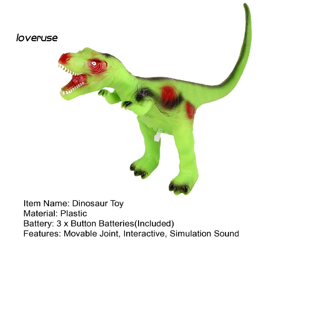 Mô Hình Khủng Long Chống Sốc Dùng Pin Độc Đáo Cho Bé