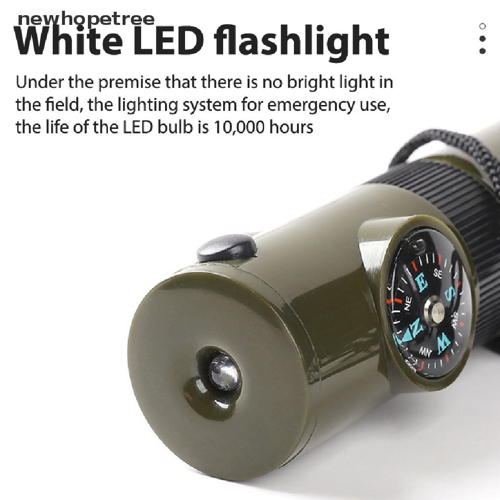 Còi Đa Năng 7 Trong 1 Dùng Cho Các Hoạt Động Ngoài Trời