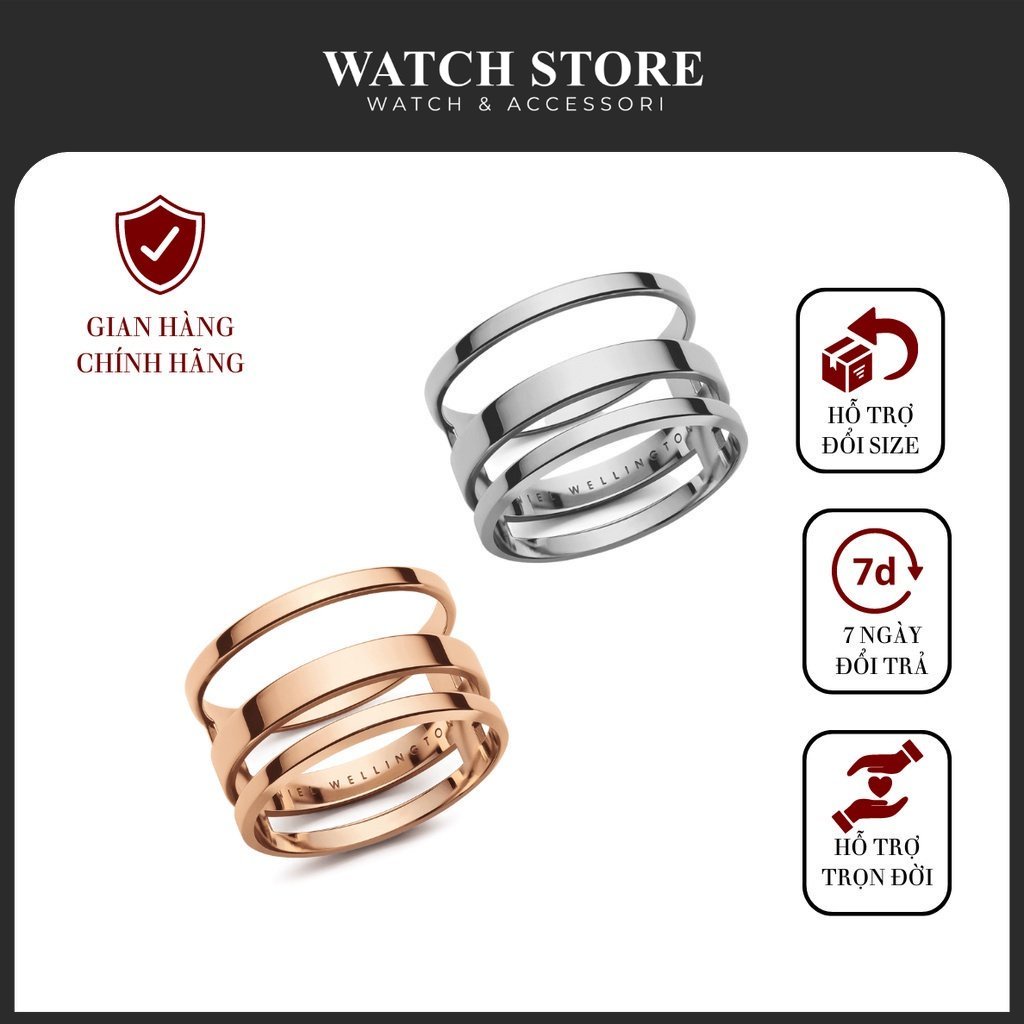 Nhẫn  Elan Triad Ring  Chính Hãng - Daniel Store Vietnam .