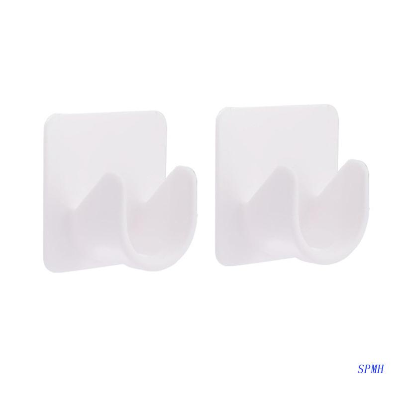 Set 2 Giá Đỡ Thanh Treo Rèm Cửa Tự Dính Tiện Lợi