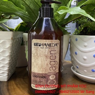 [ Bán Lẻ Gội Hoặc Xả ] Dầu Gội Dầu Xả phục hồi tóc hư tổn Haneda Collagen 500ml (2026)