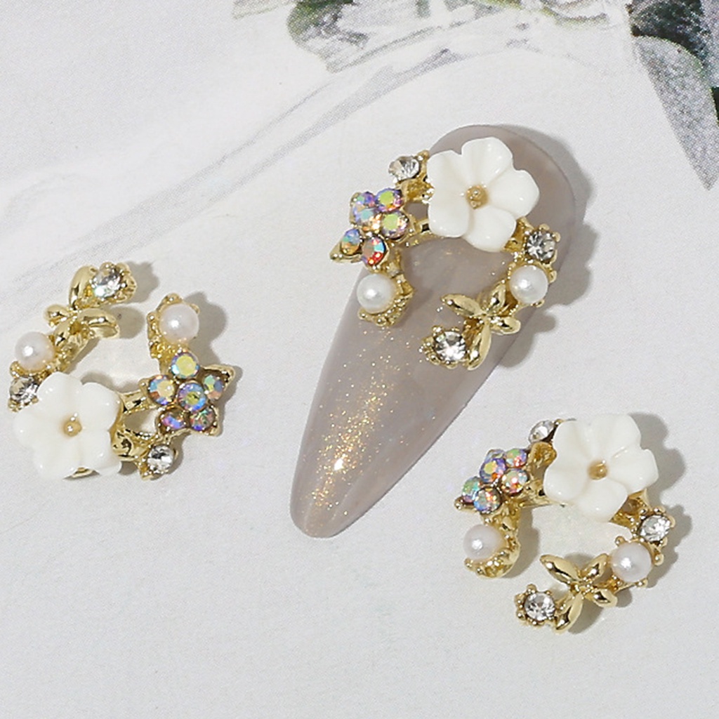 Bộ 10 Miếng Dán Móng Tay Lấp Lánh DIY