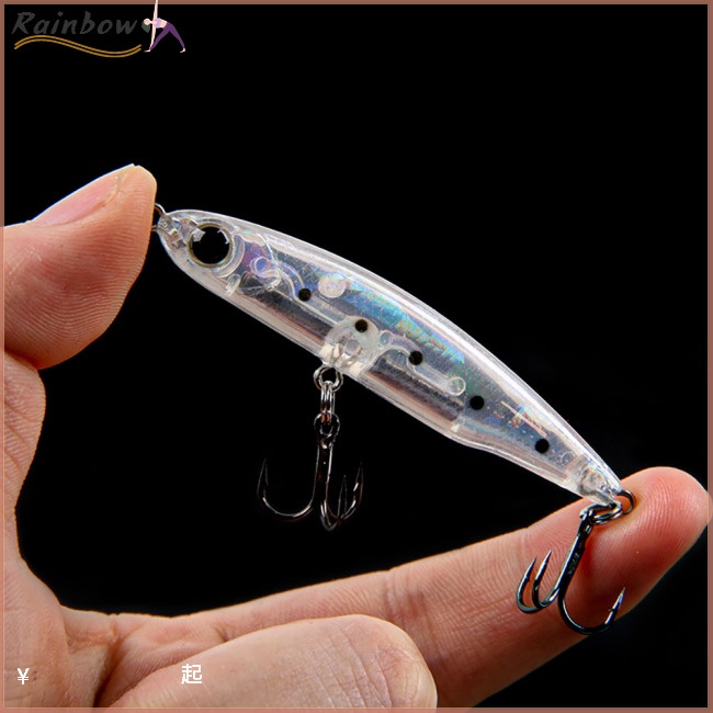 Mồi Giả Nhử Cá 3.5g 5.4g 8.3g Bằng Nhựa Gắn Kèm Móc Câu Tiện Dụng