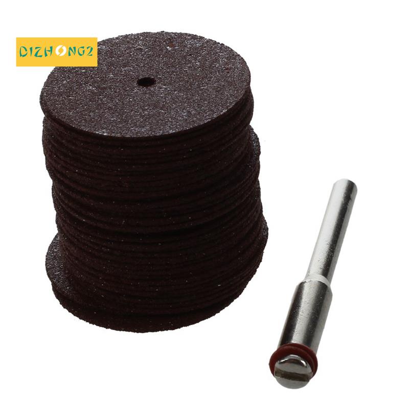 Bộ 36 Đĩa Cắt Tròn 25X6mm Màu Nâu Cho Máy Mài Dremel KL 1