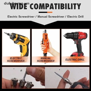 DUL Định vị từ Screwdriver bits chế biến gỗ Vít Hex Shank bits mới AO