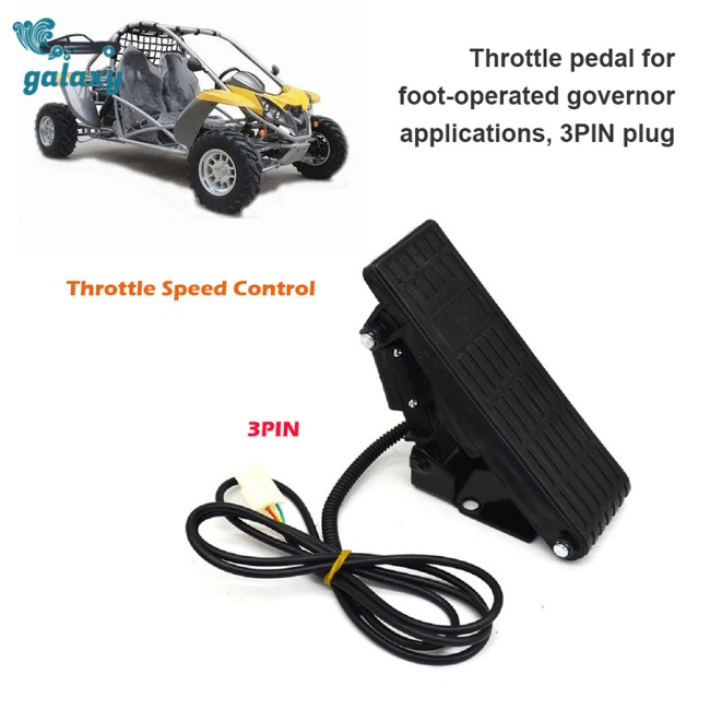 Galaxy Bàn Đạp Gia Tốc 5v Dây Cáp 3 Pin Dài 1.5M Thay Thế Chuyên Dụng Cho Xe Đạp Điện