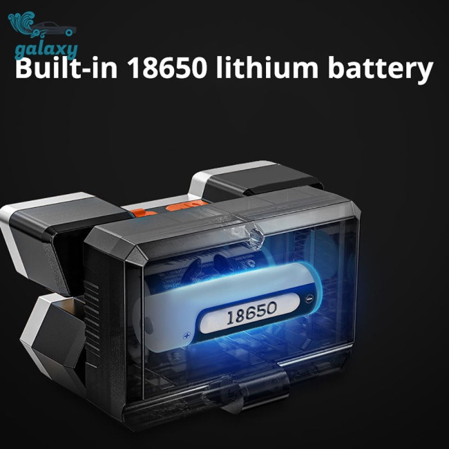 Galaxy Đèn Pin Đeo Trán 5 Bóng Led Sạc Cổng Usb Mang Đi Tiện Dụng