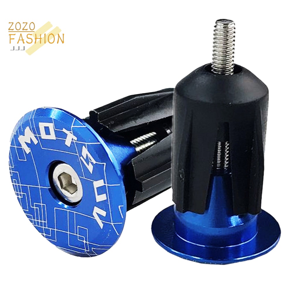 Bộ 2 Nút Gắn Tay Cầm Xe Đạp Leo Núi Bằng Hợp Kim Nhôm Chất Lượng Cao