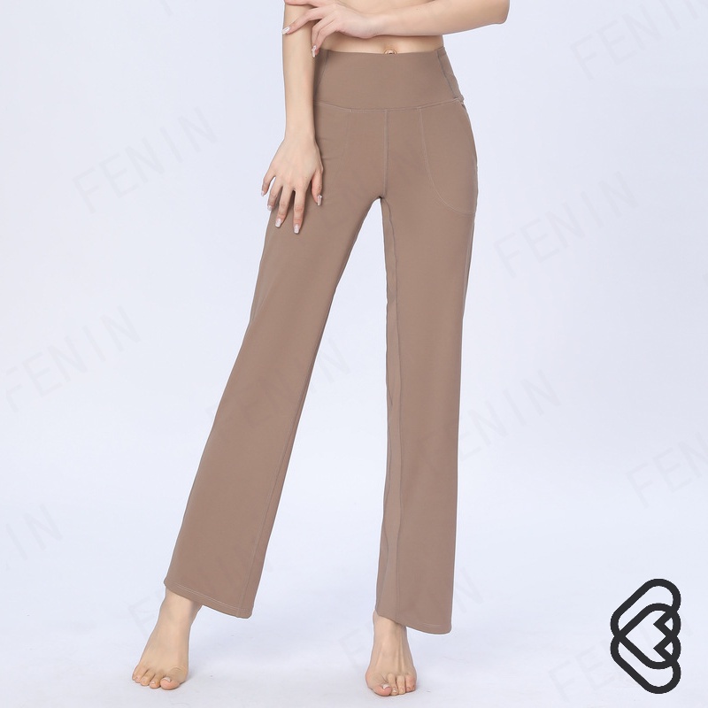 Quần Thể Thao Lưng Cao Nhanh Khô Có Túi Dành Cho Nữ FP990Y
