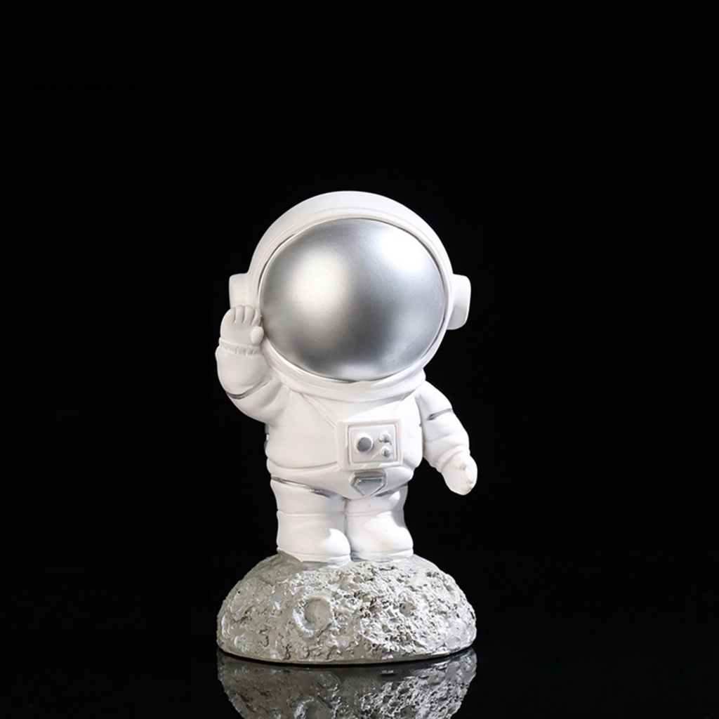 Mô Hình Nhân Vật Phi Hành Gia Bằng Nhựa Resin Màu Sắc Thủ Công Nhỏ Gọn Thời Trang