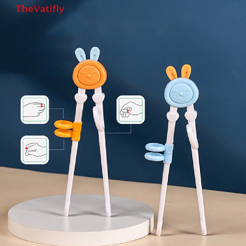 [Thevalifly] Đũa Tập Ăn Dễ Sử Dụng Cho Bé Mới Bắt Đầu