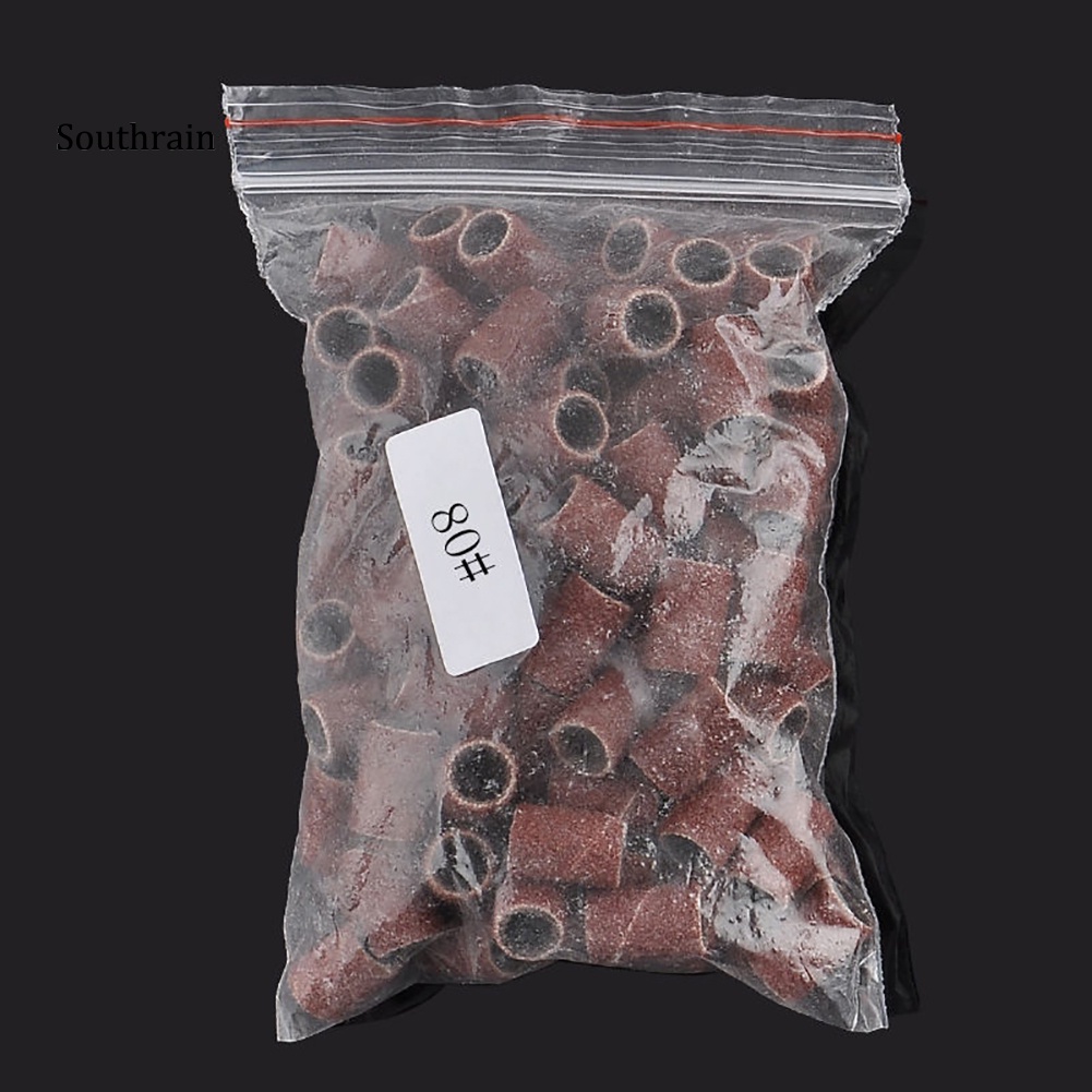 Set 100 Vòng Nhám Mài Móng Tay Chuyên Dụng