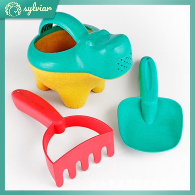 Bộ Đồ Chơi Xúc Cát Bãi Biển Mùa Hè Dày Dặn Vui Nhộn Cho Bé