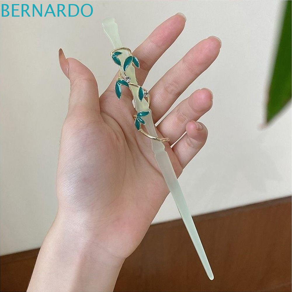 Trâm Cài Tóc Hình Chiếc Lá Phong Cách Trung Hoa Cổ Điển Thanh Lịch Cho Nữ BERNARDO