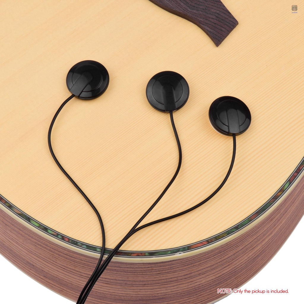 Thiết Bị Nhận Tín Hiệu Mini Kết Nối 1 / 4 Inch Cho Đàn Violin Mandolin Ukulele