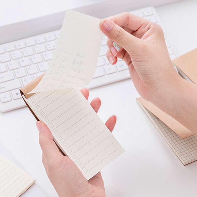 Sổ Ghi Chú Giấy Kraft Dài Thiết Kế Đơn Giản Tiện Lợi Dễ Sử Dụng