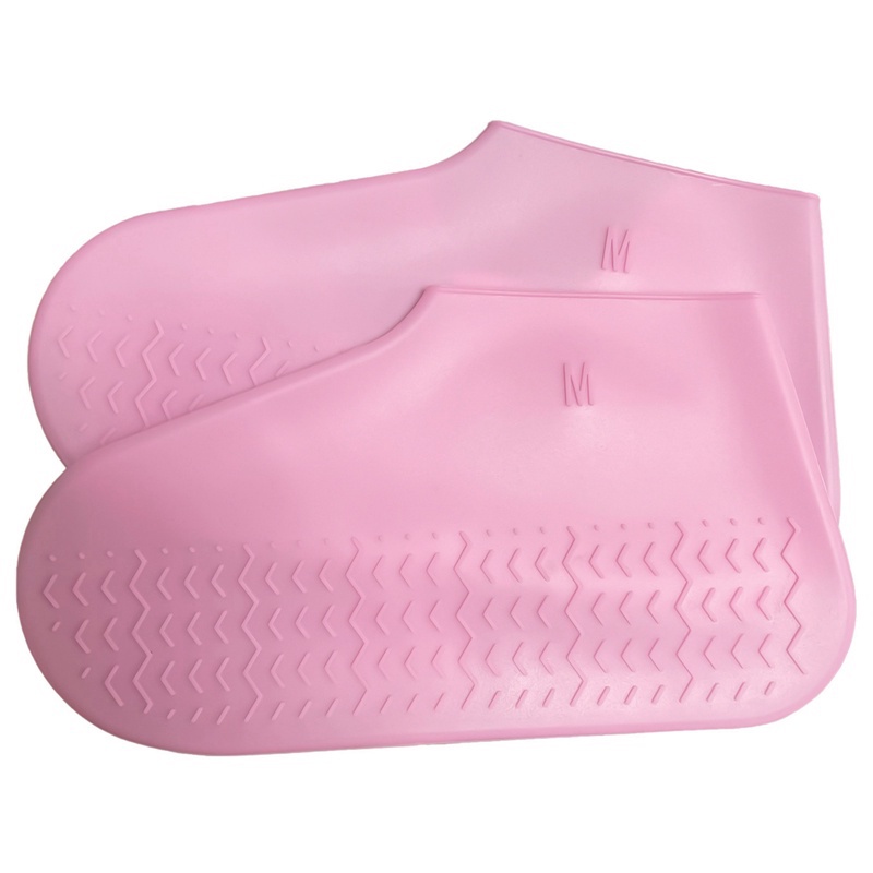 Vỏ Bọc Giày Đi Mưa Bằng Cao Su Silicone Chống Trượt Chống Nước Có Thể Tái Sử Dụng