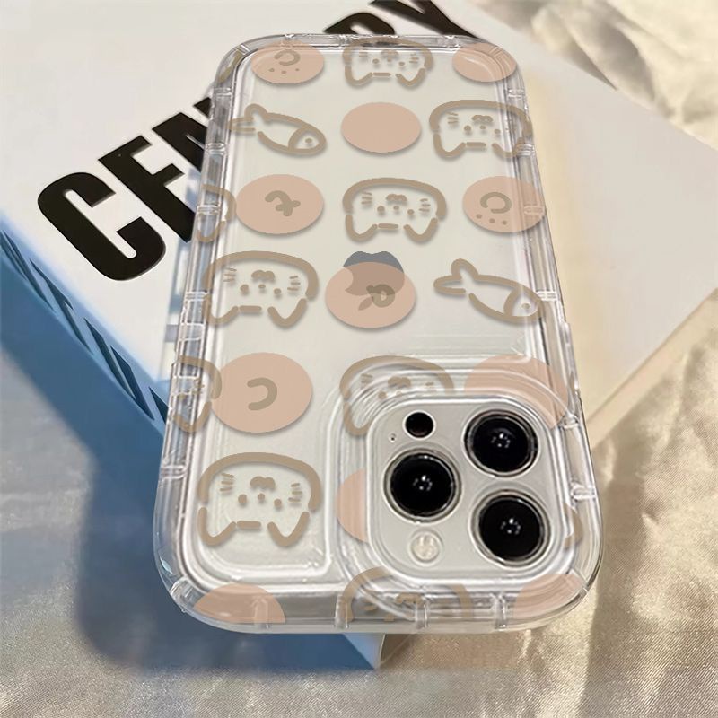 ✅Ốp Điện Thoại Túi Khí Mềm Hình Cá Nhỏ / Mèo Dễ Thương Cho Iphone XR promax12x 14iPhone1167 / 138 IWZ4