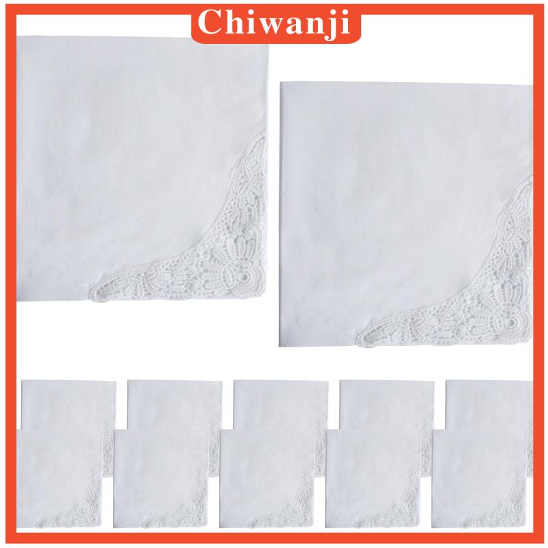 Khăn Tay Bandanas Màu Trắng Cho Chú Rể Trong Tiệc Cưới