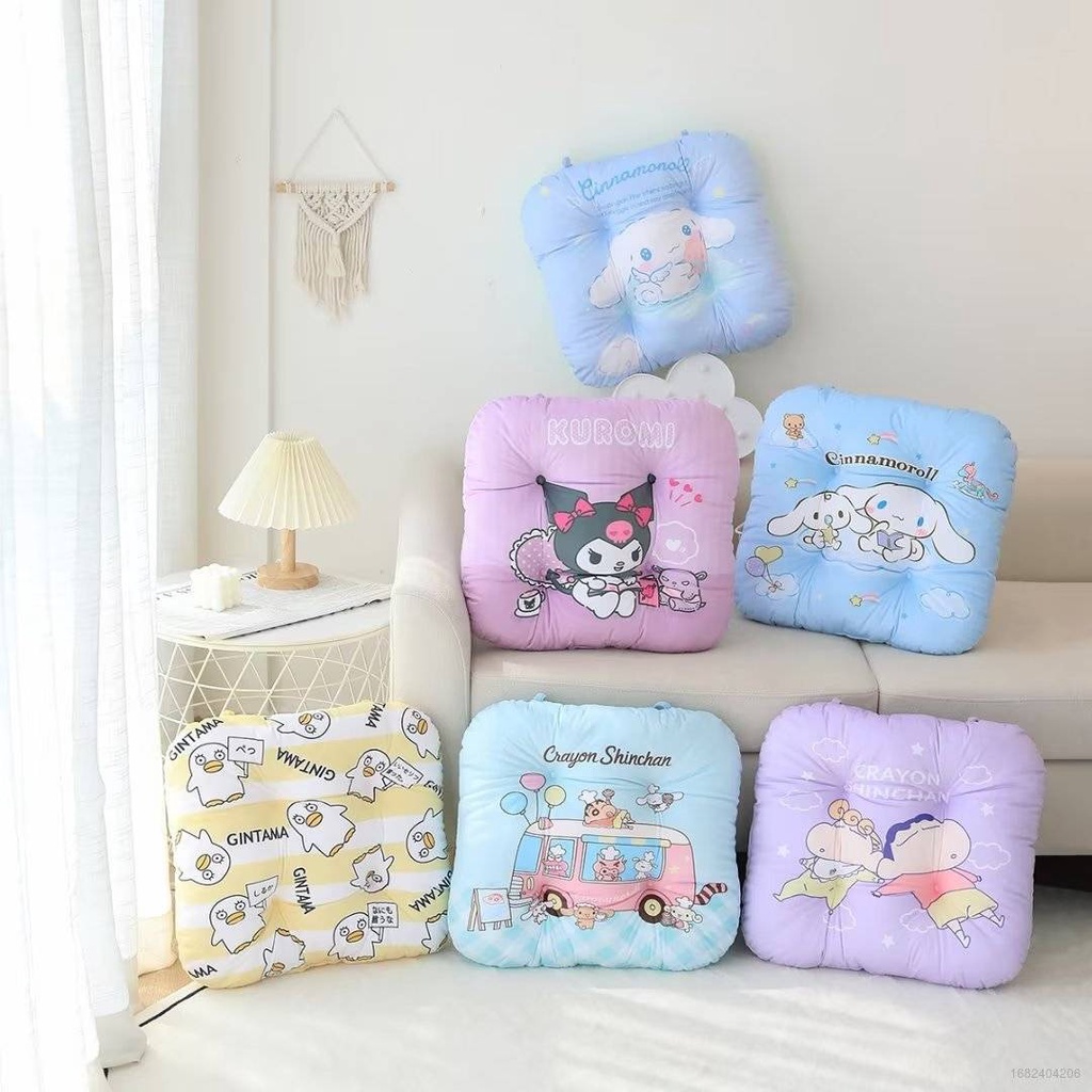 SANRIO Đệm Lót Ghế Ngồi Chống Trượt Hình Shin-chan Dễ Thương