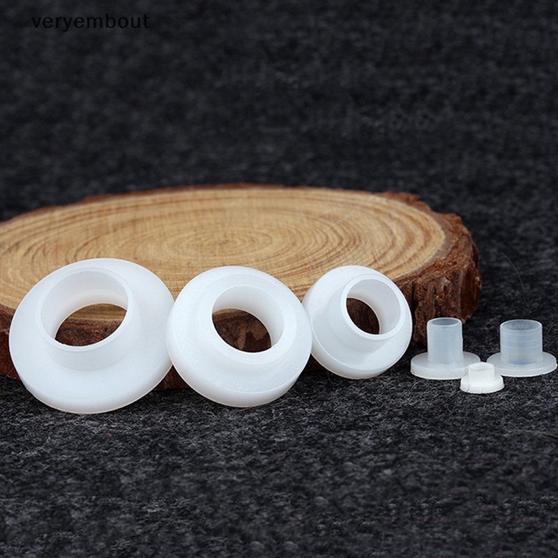 Set 5 / 10 / 20 / 50 / 100 Vòng Đệm Chữ T Bằng Nhựa Cách Nhiệt Đa Năng M3 M4 M5 M6 M8 M10 M12 M14 M16