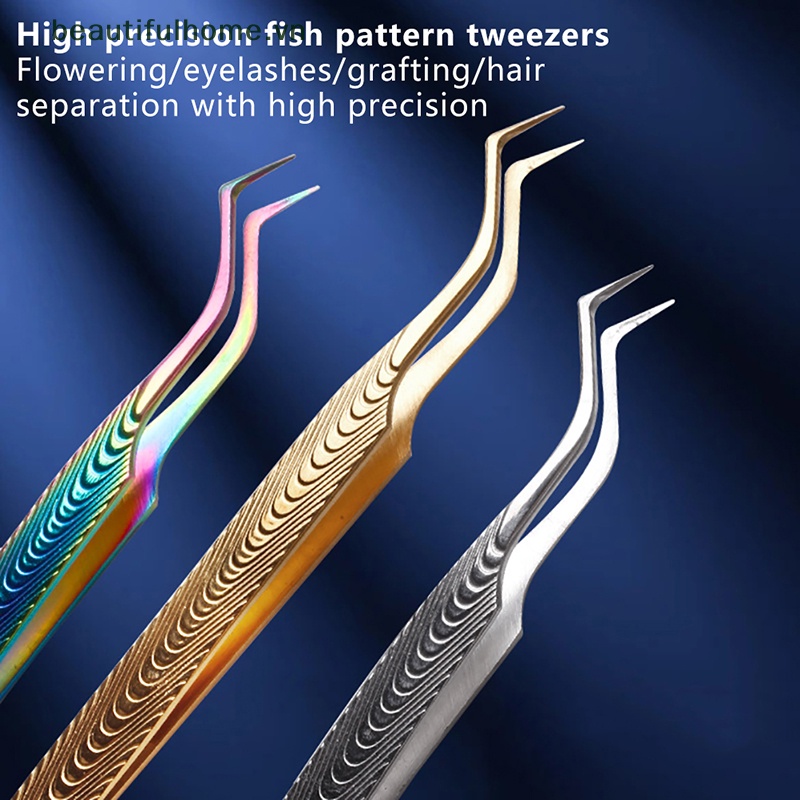 Nhíp Uốn Cong Làm Dài Lông Mi Bằng Thép Không Gỉ