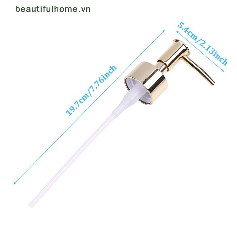 1 Đầu Bơm Xà Phòng Bằng Kim Loại Thay Thế Tiện Dụng