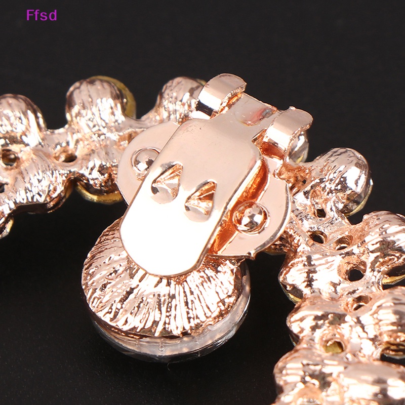 1 Kẹp Đính Đá Trang Trí Giày Cao Gót Cho Cô Dâu