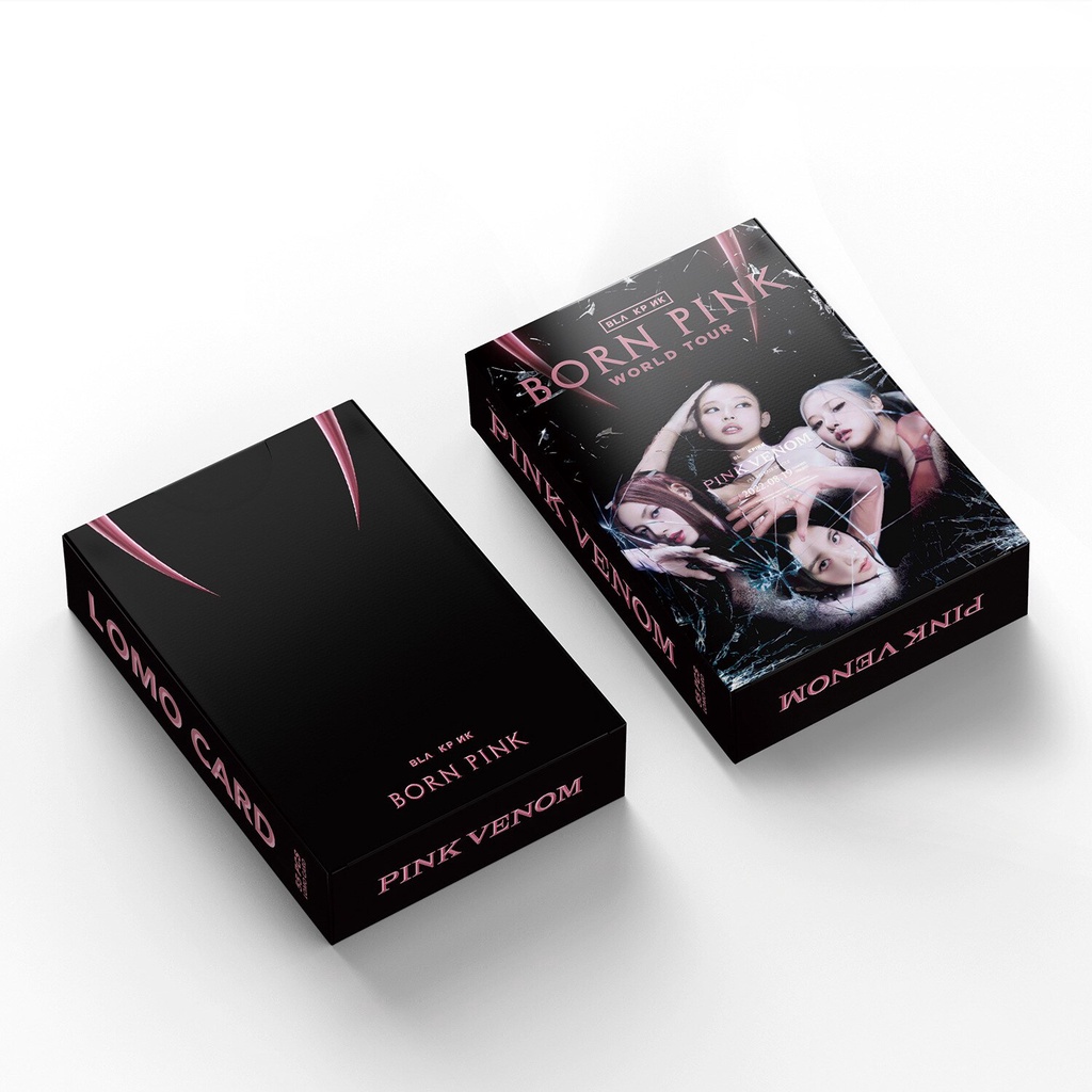 Hộp Lomo Card PINK Venom 55 tấm