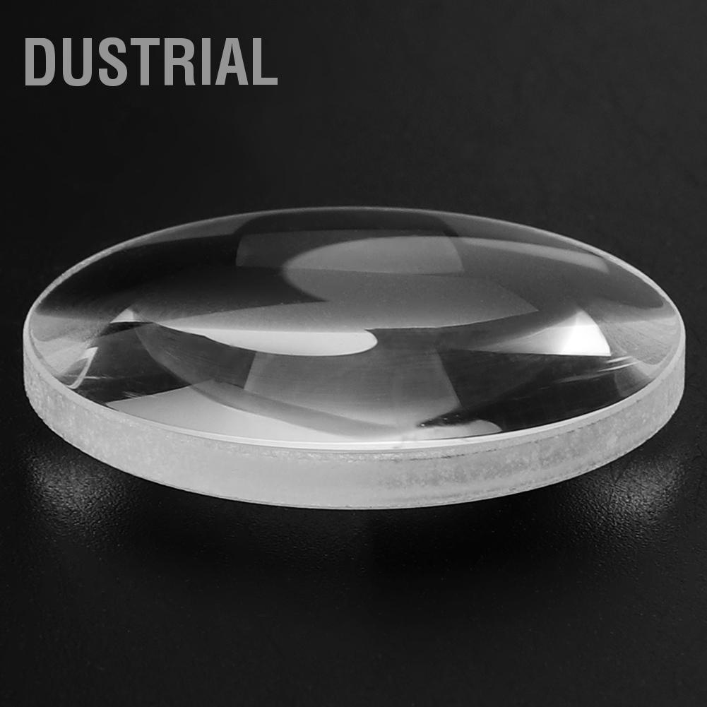 Kính quang học K9 Tiêu cự 100mm Thấu kính lồi kép phóng đại Dustrial K.