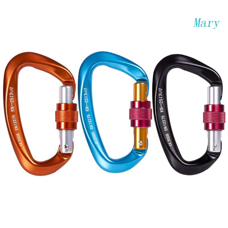 Móc Chữ D Chịu Lực Tốt 25KN Bảo Vệ Khi Leo Núi