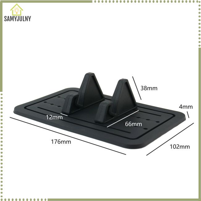 Giá Đỡ Điện Thoại Bằng Silicon Chống Trượt Tiện Dụng Cho Xe Hơi