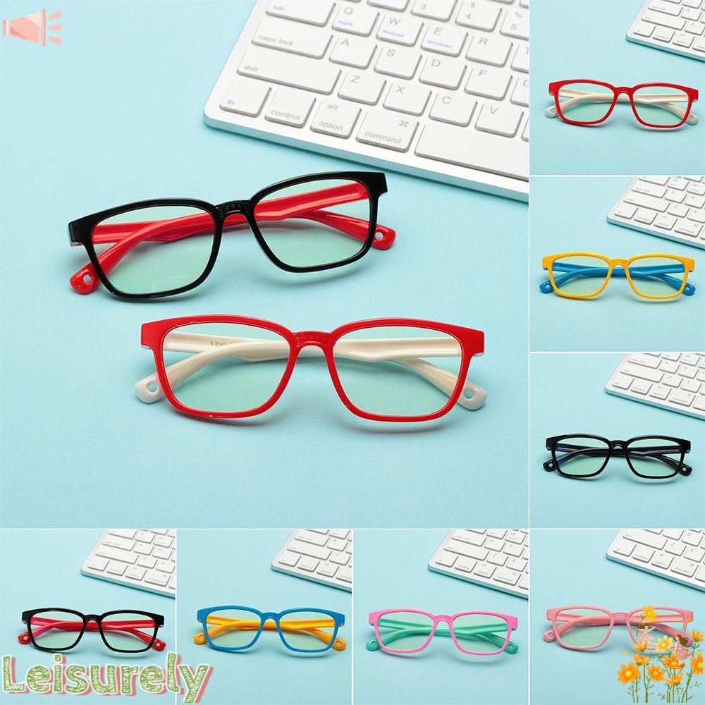 Mắt kính trẻ em gọng silicon nhiều màu sắc cho bé trai và bé gái