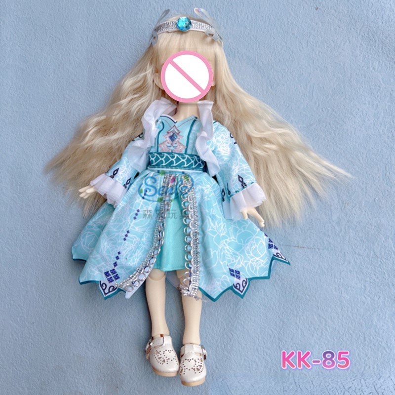 Bộ Đầm Thời Trang Cho Búp Bê 30cm BJD