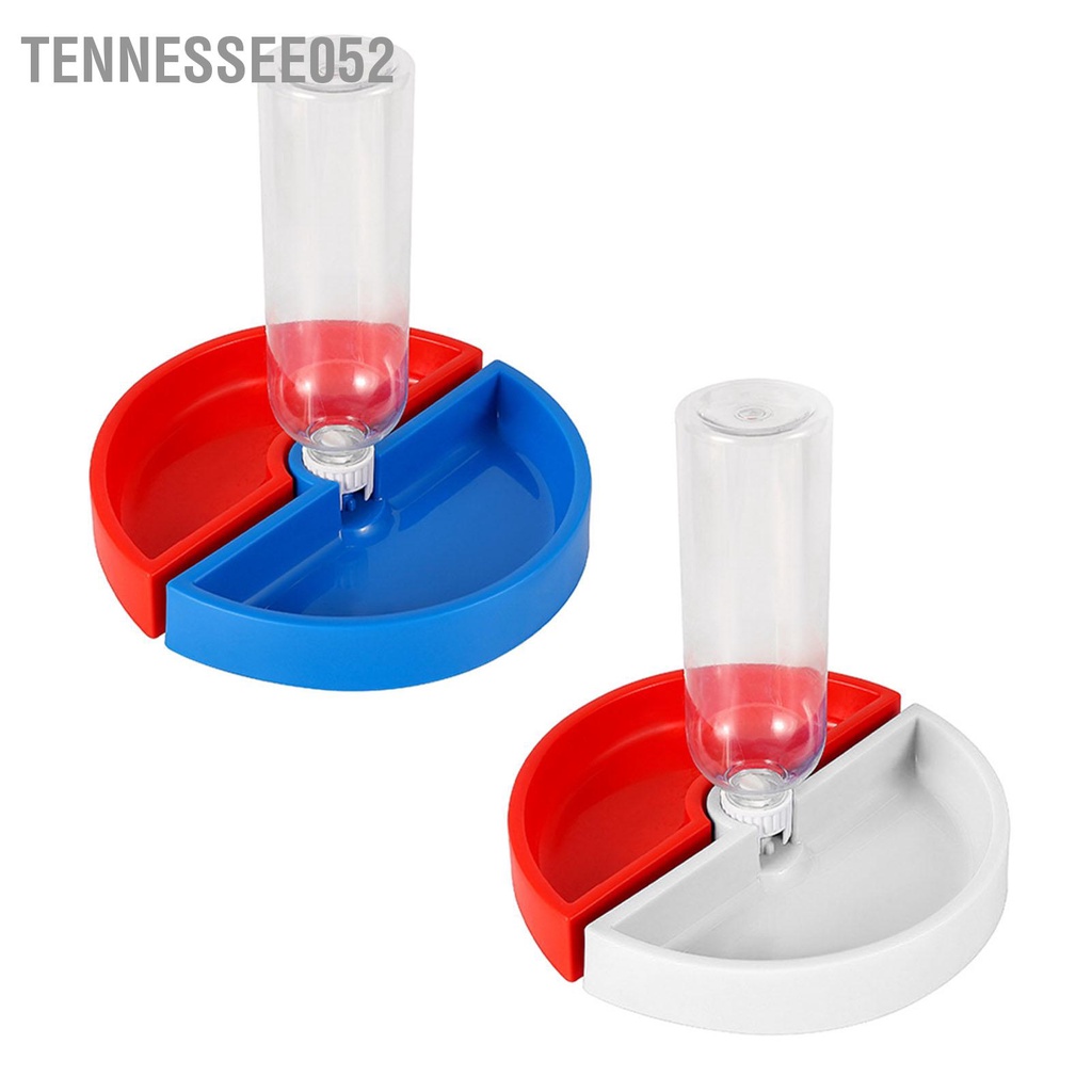 Tennessee052 Bát Thức Ăn Nước Cho Mèo Có Thể Tháo Rời Chống Trơn Trượt Dung Tích Lớn Bộ Đĩa Thú Cưng Với Bình Trong Nhà