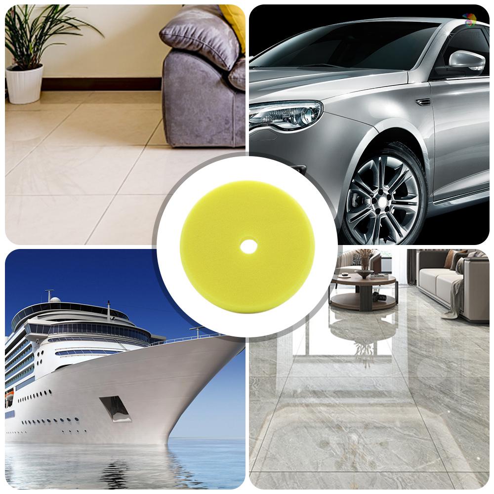 1 Miếng Mút Đánh Bóng Xe Hơi 6 Inches Chống Trầy Xước Tiện Dụng